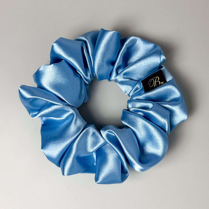 Satin Scrunchie in Something Blue