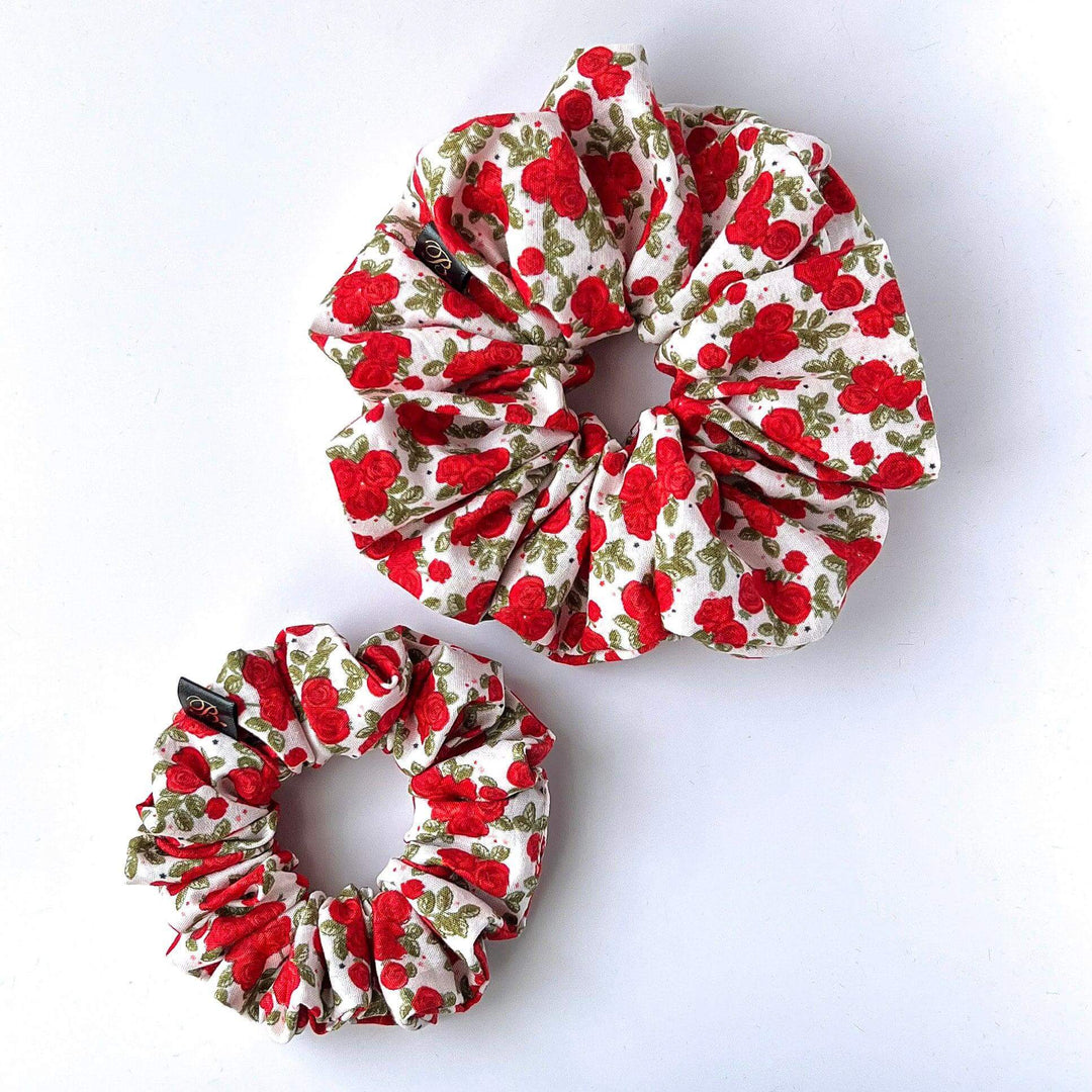 Cotton Scrunchie in Call Me Rose