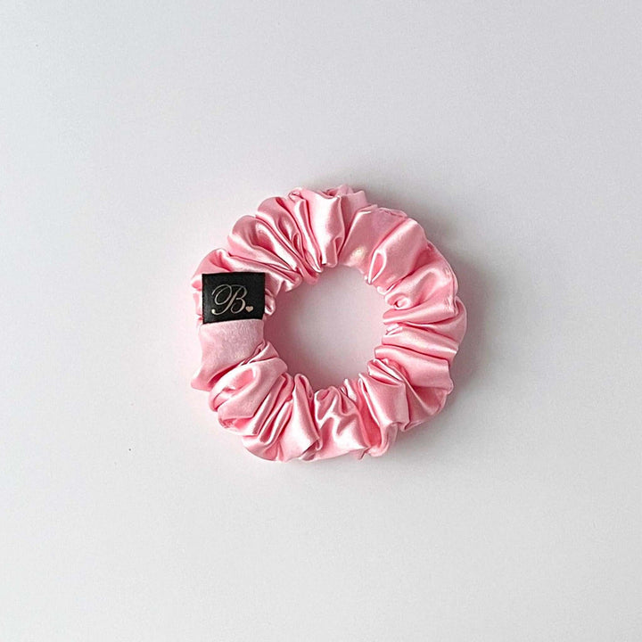 Satin Scrunchie in Pretty in Pink