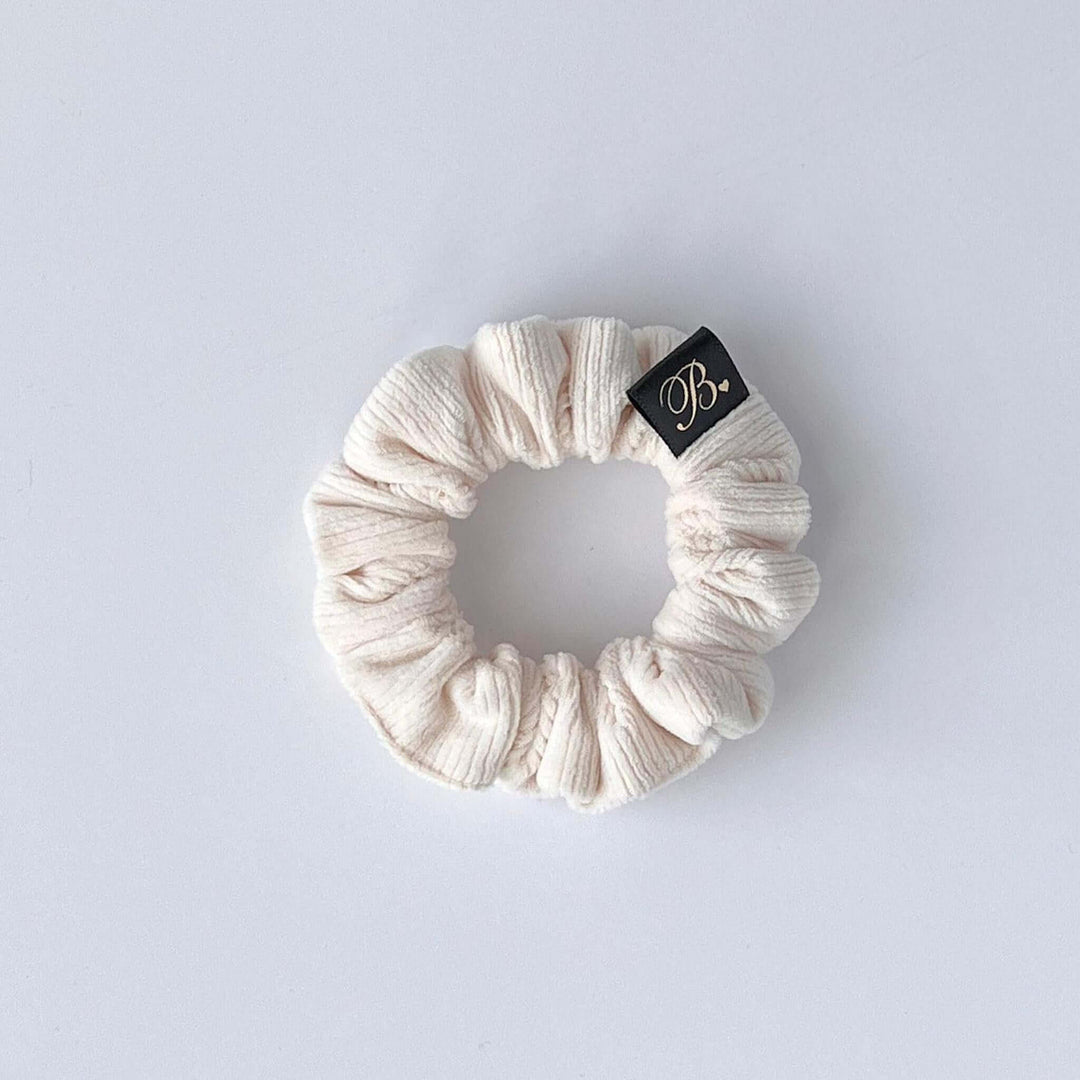 Softest Ribbed Scrunchie in Cream