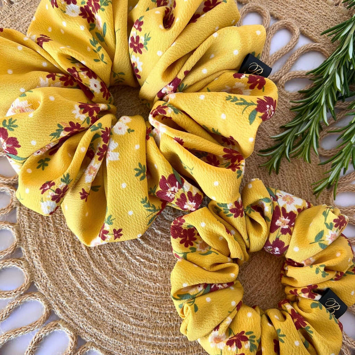 Silky Scrunchie in Meadow