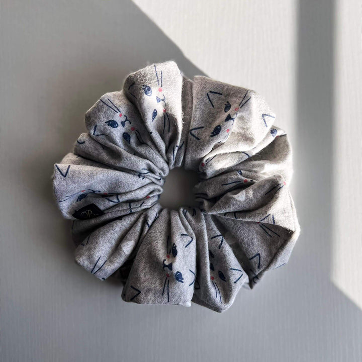 XL Cotton Scrunchie in Kitty