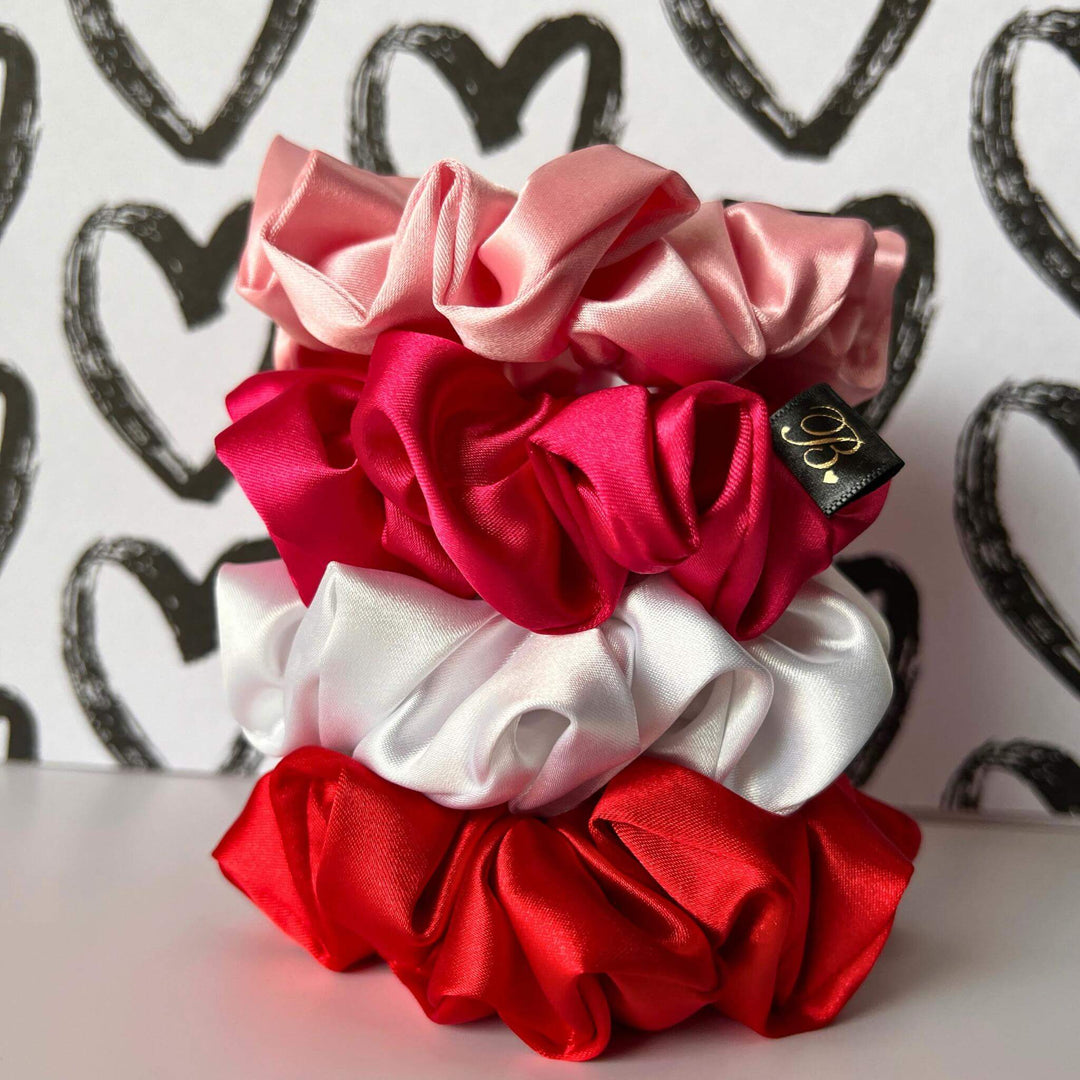 Satin Scrunchie in Barbie Girl