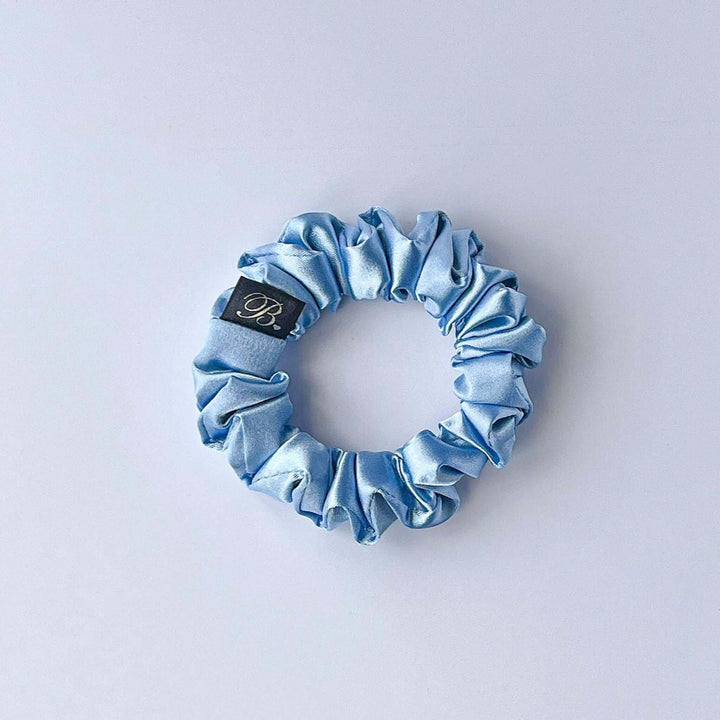 Satin Scrunchie in Something Blue