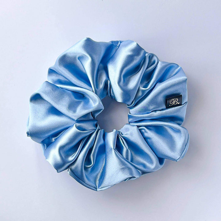 Satin Scrunchie in Something Blue