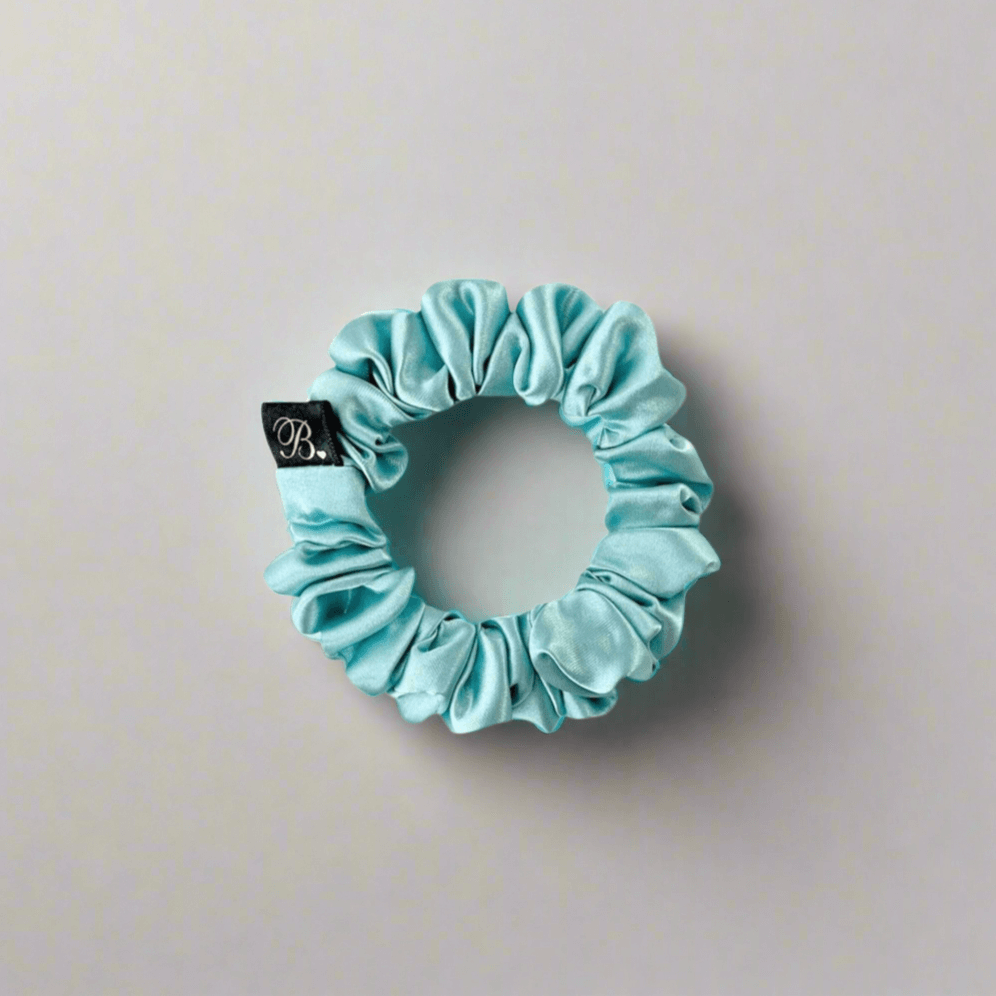 Satin Scrunchie in Tiffany