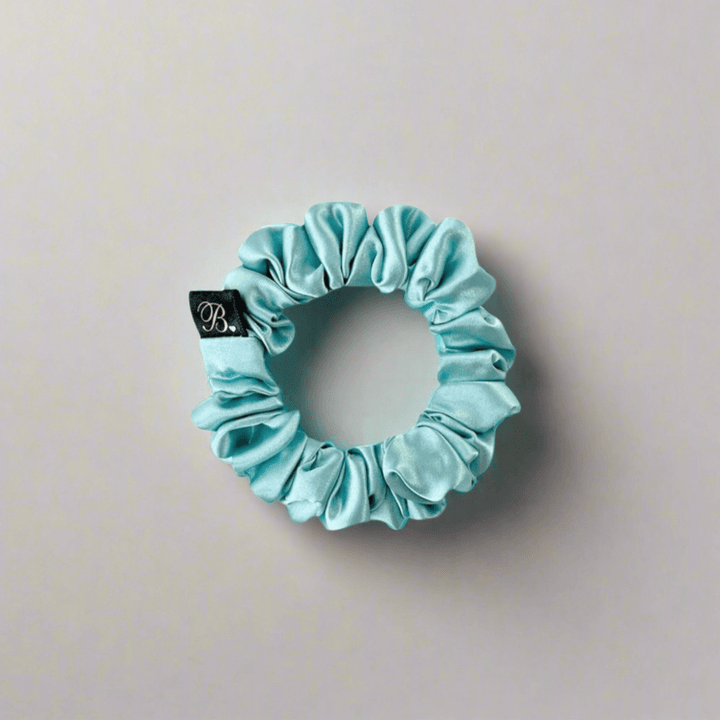 Satin Scrunchie in Tiffany