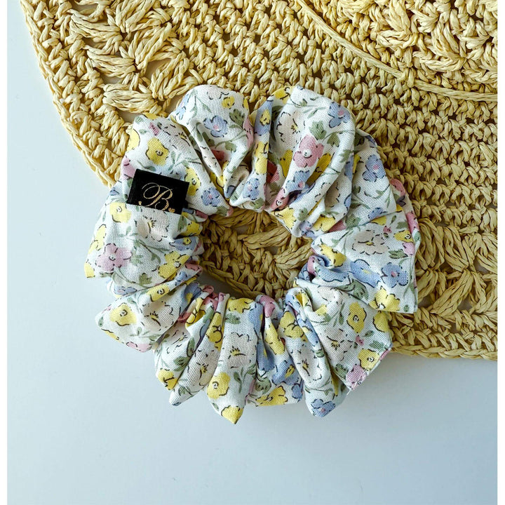 Cotton Scrunchie in Spring Fling