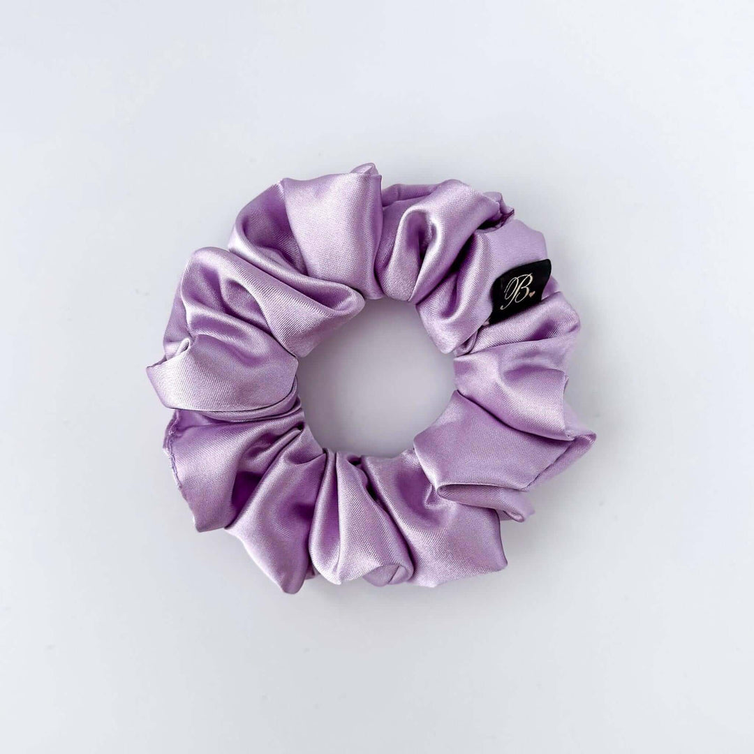 Satin Scrunchie in Lavender Haze