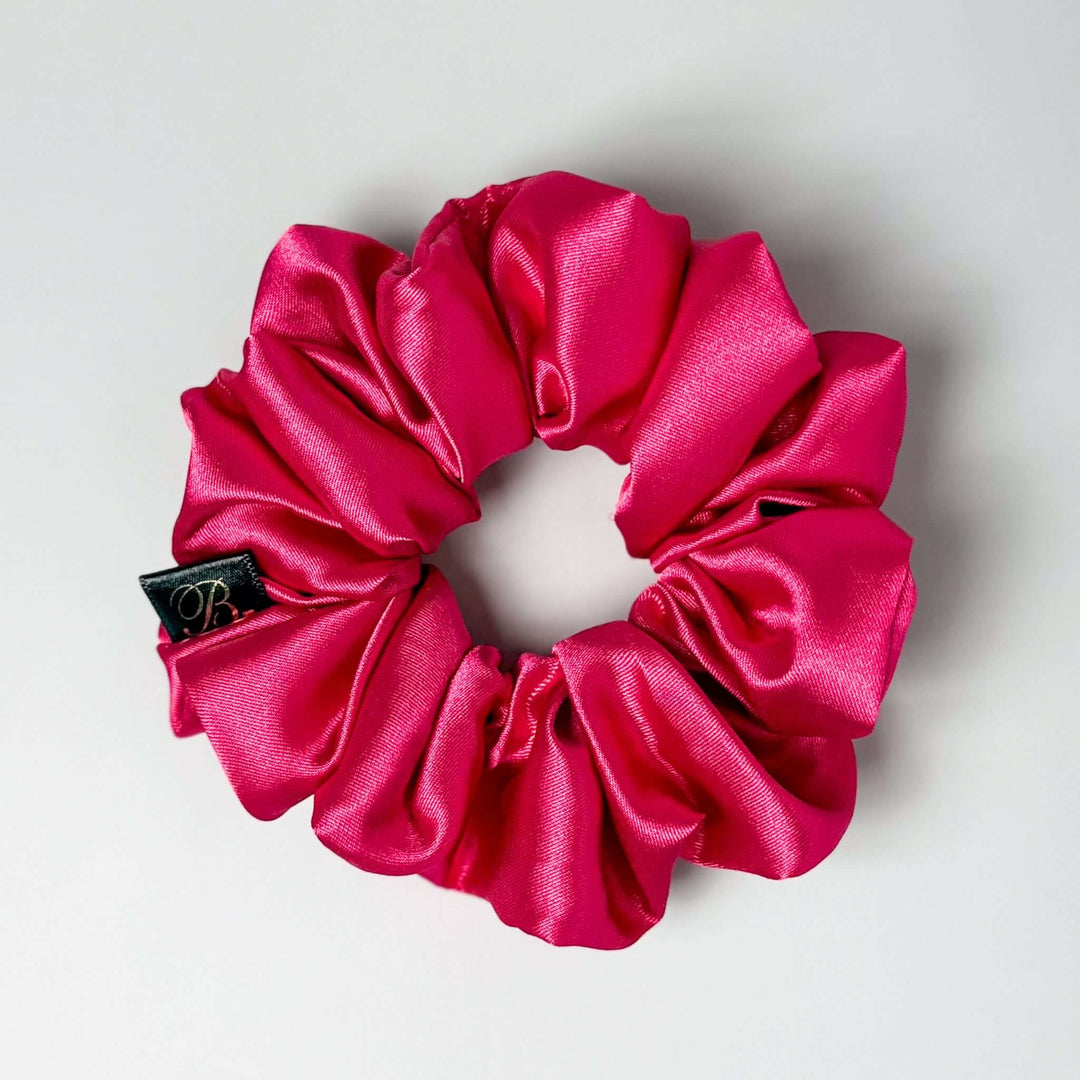 Satin Scrunchie in Barbie Girl