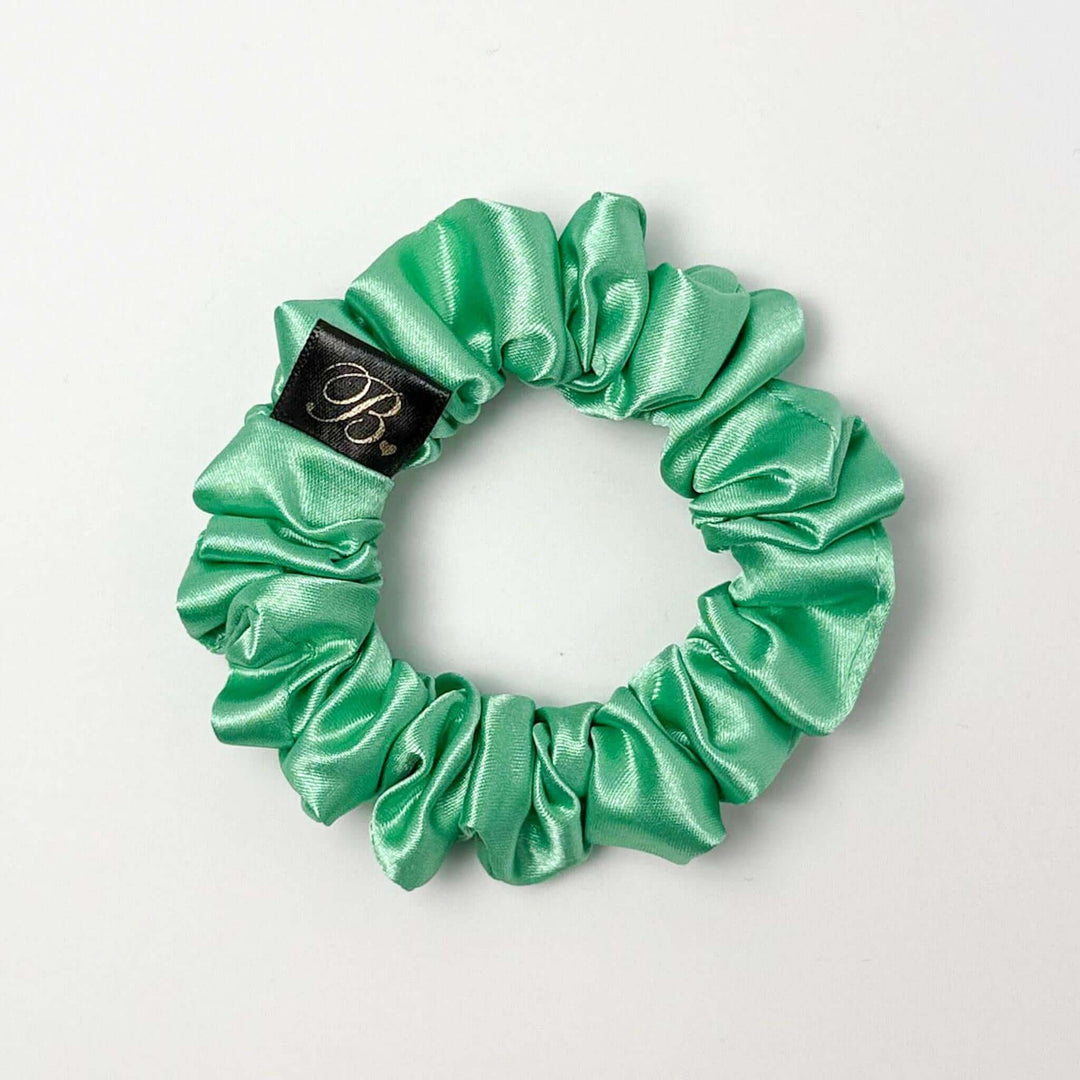 Satin Scrunchie in Mint