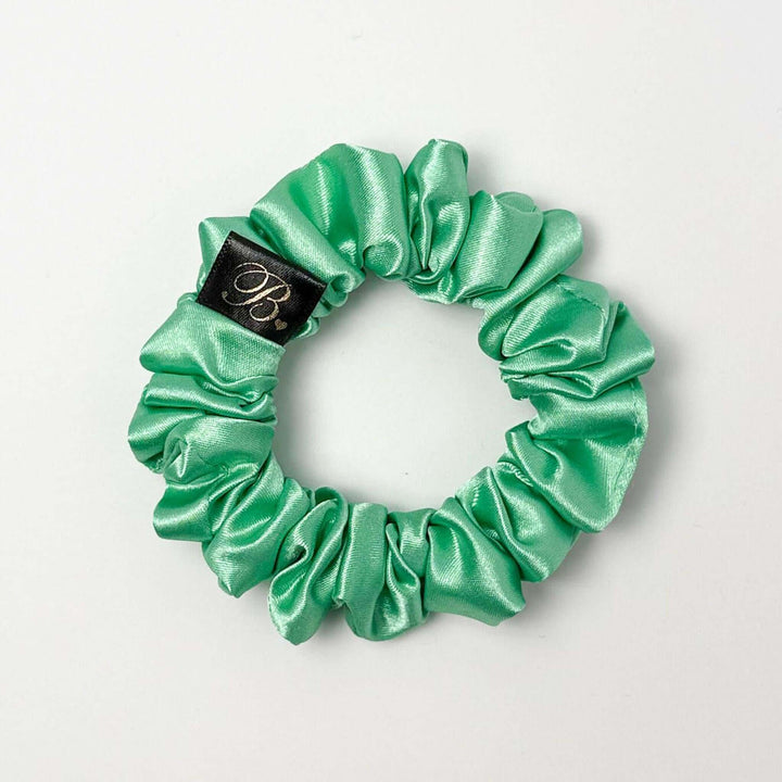 Satin Scrunchie in Mint