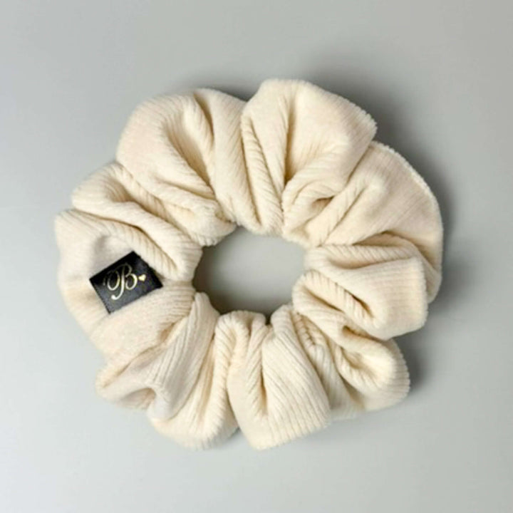 Softest Ribbed Scrunchie in Cream