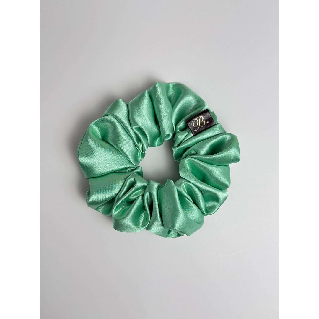 Satin Scrunchie in Mint