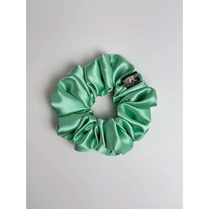 Satin Scrunchie in Mint
