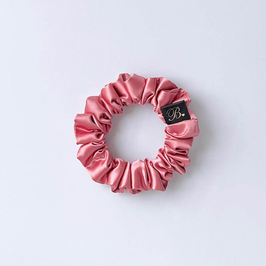 Satin Scrunchie in Rose Gold