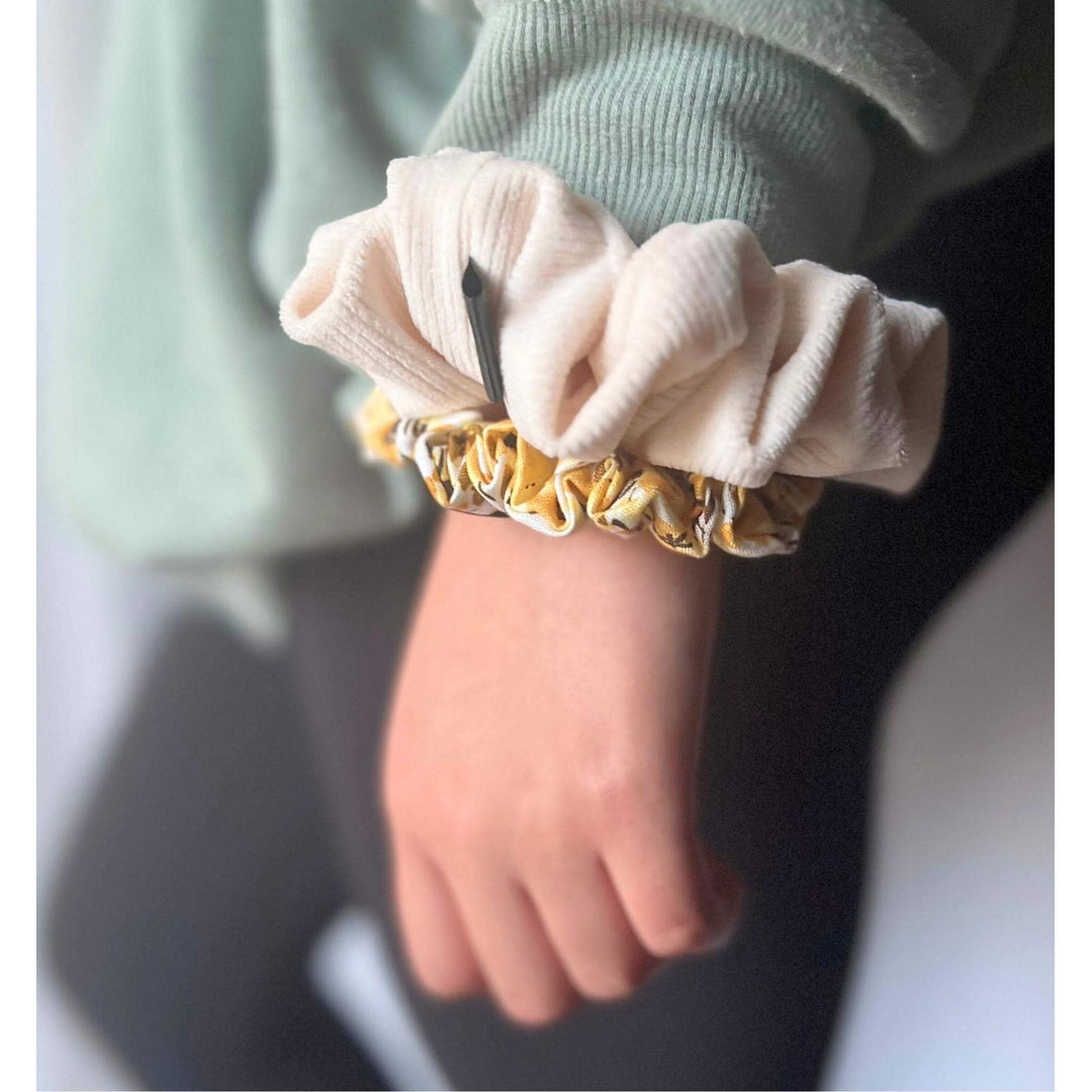 Softest Ribbed Scrunchie in Cream