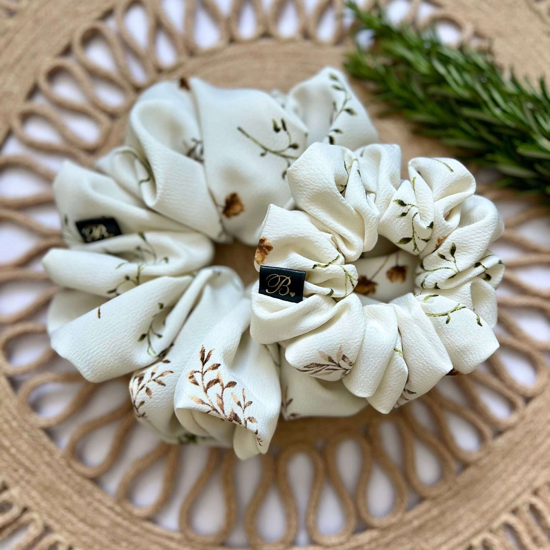 Silky Scrunchie in Fawn