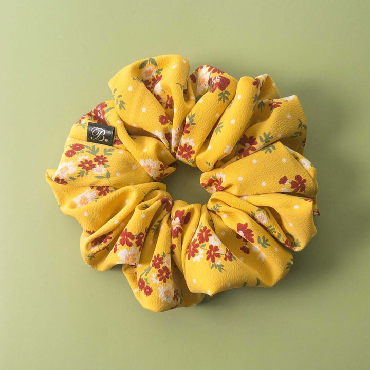 Silky Scrunchie in Meadow