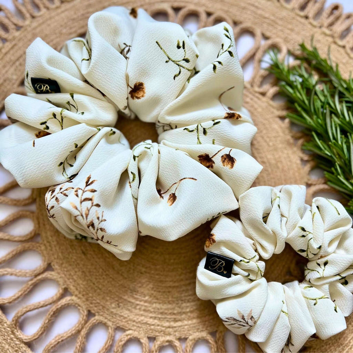 Silky Scrunchie in Fawn