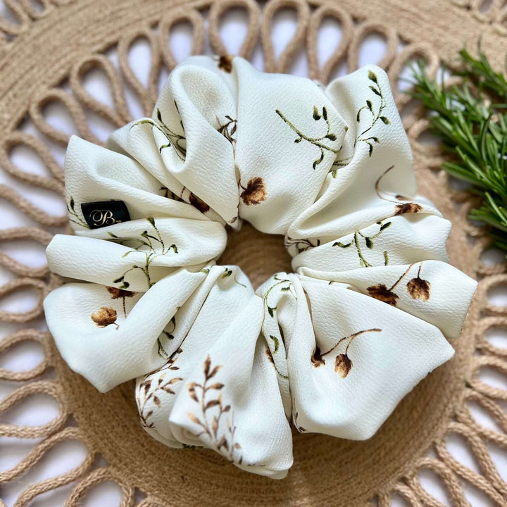 Silky Scrunchie in Fawn