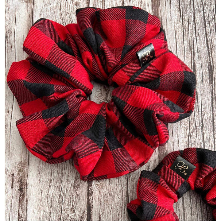 Buffalo Plaid Scrunchie