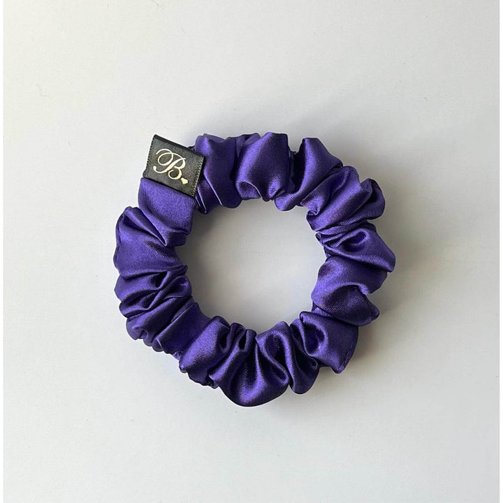 Satin Scrunchie in Violet