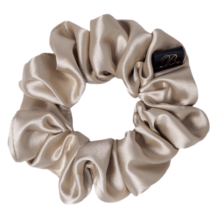 Satin Scrunchie in Champagne
