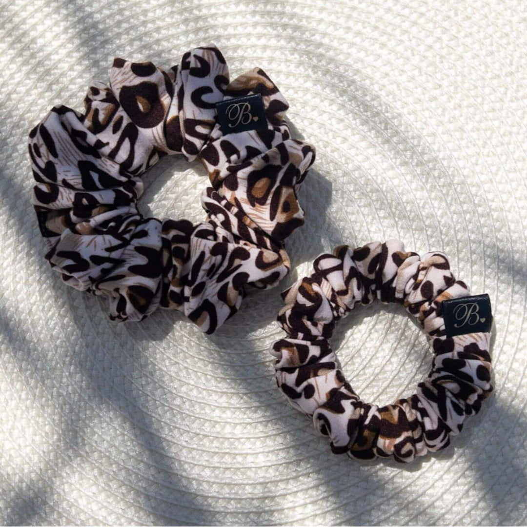 Active Scrunchie in Leopard