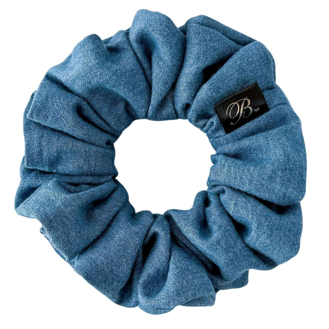 Denim Scrunchie in Favorite Jeans