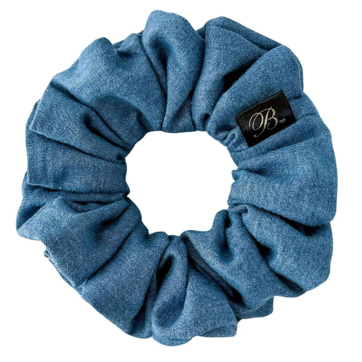 Denim Scrunchie in Favorite Jeans