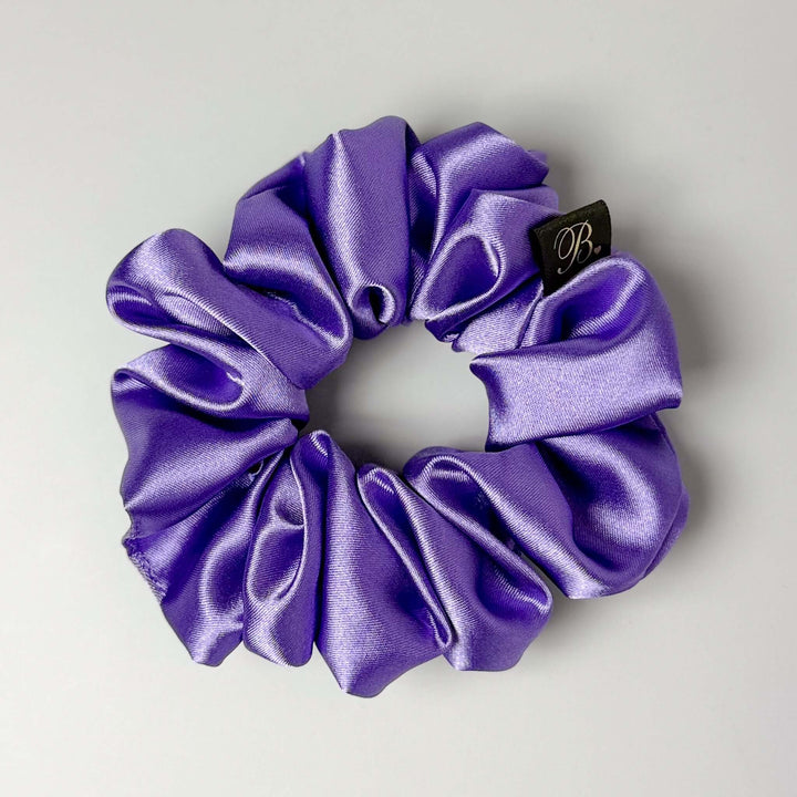 Satin Scrunchie in Amethyst