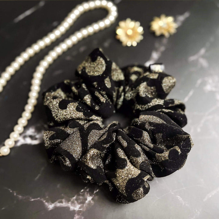 XL Brocade Scrunchie in All That Glitters