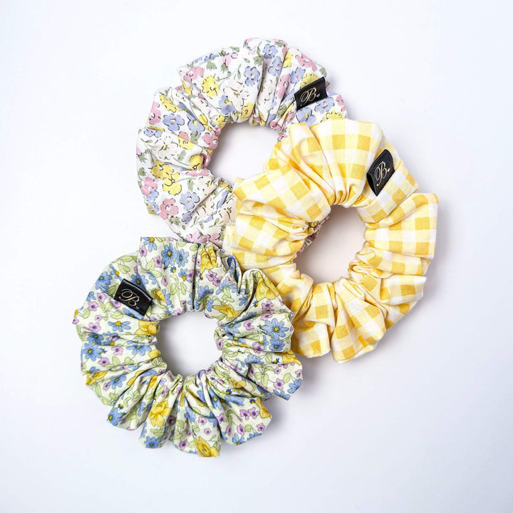 Cotton Scrunchie in Spring Fling