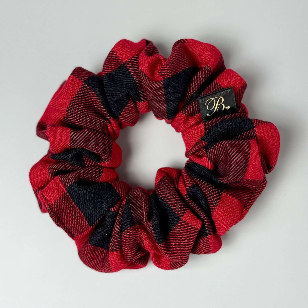 Buffalo Plaid Scrunchie