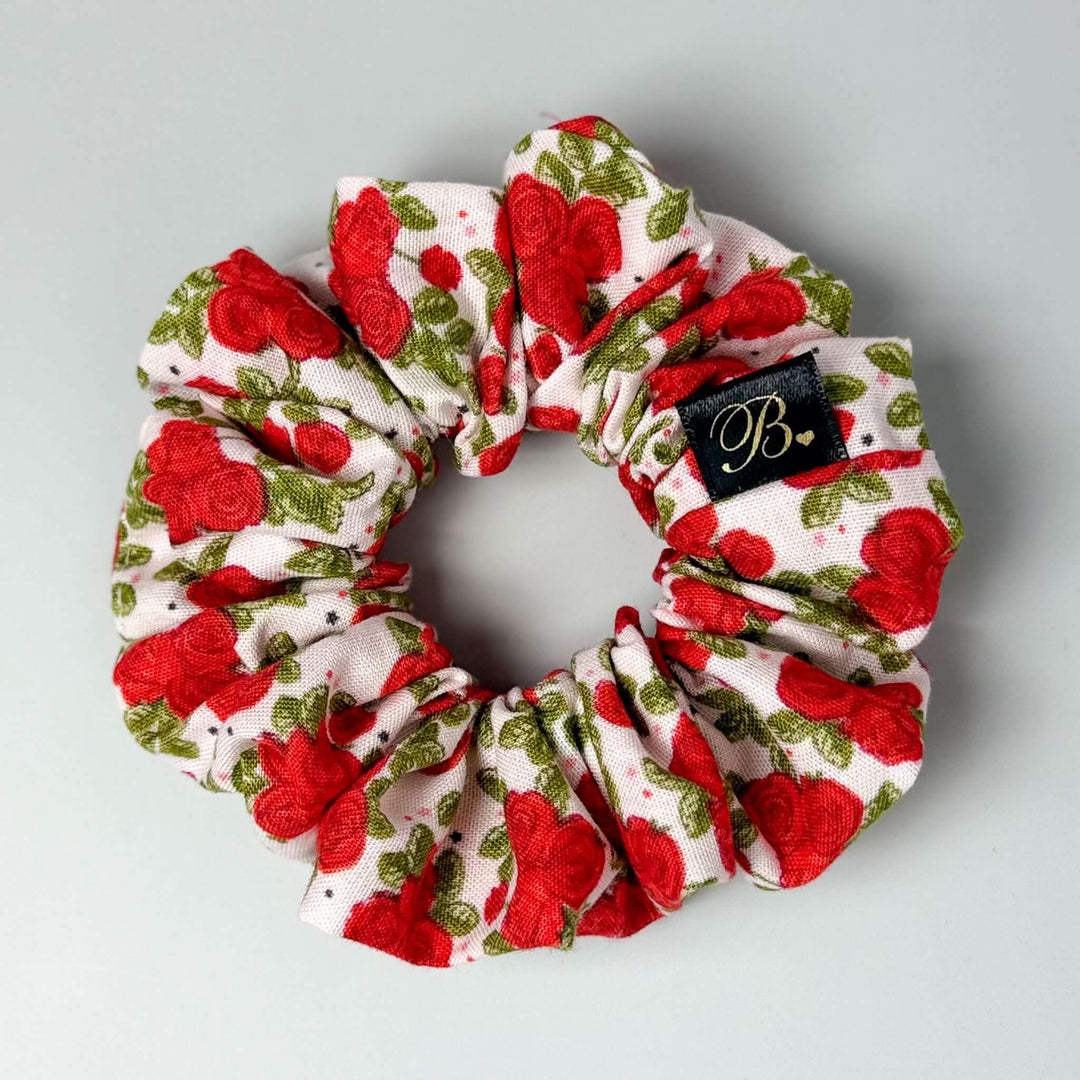 Cotton Scrunchie in Call Me Rose