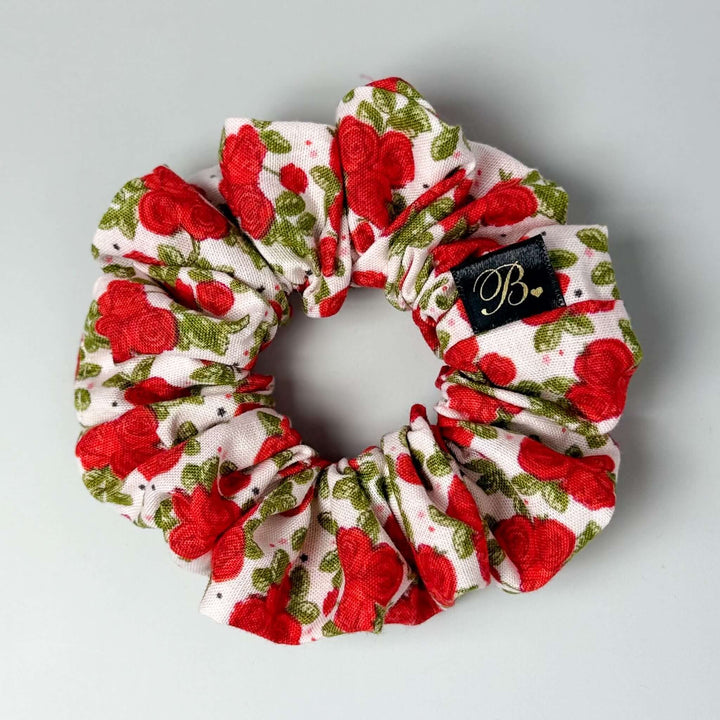 Cotton Scrunchie in Call Me Rose
