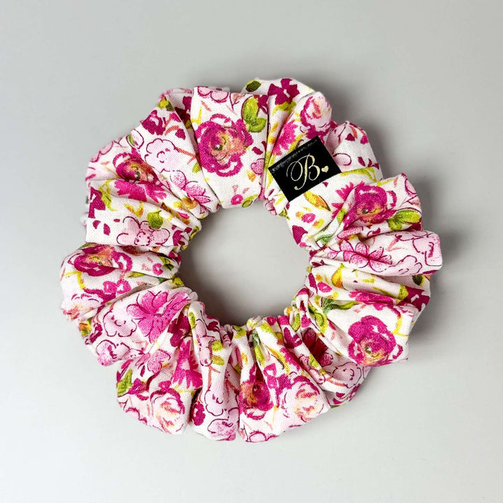 Cotton Scrunchie in Garden Party