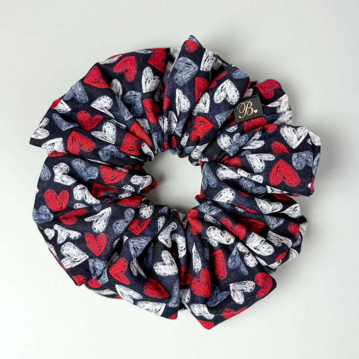 Cotton Scrunchie in Heartbreaker
