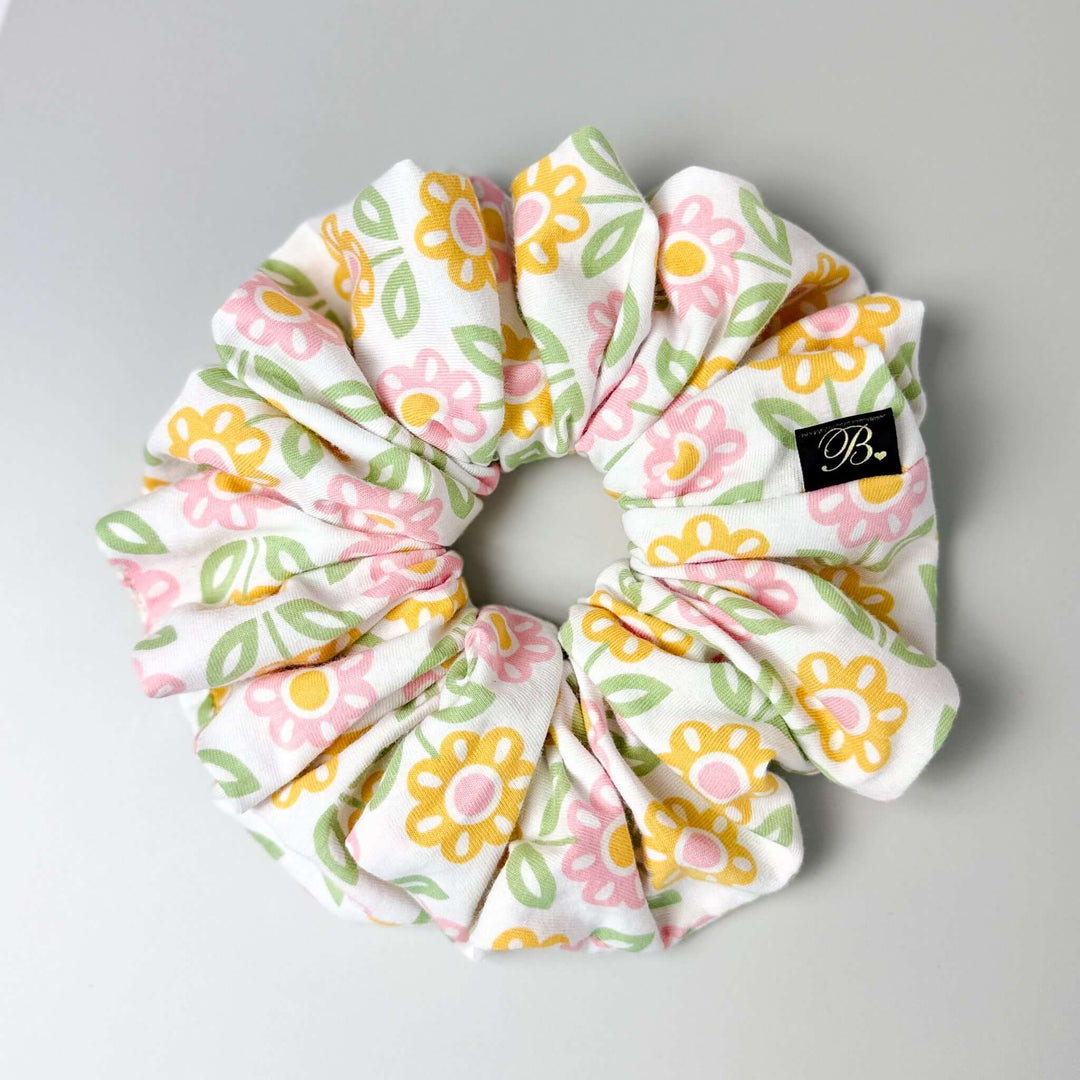 Favorite Tee XL Scrunchie in Flower Power