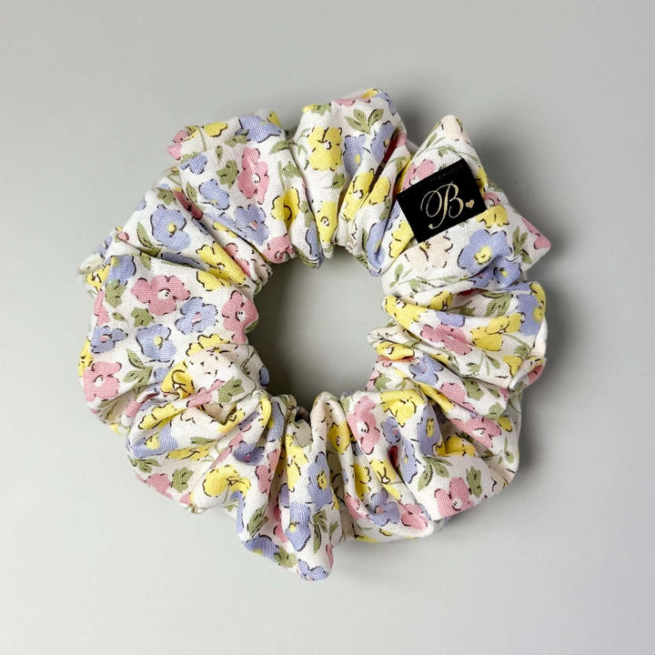 Cotton Scrunchie in Spring Fling