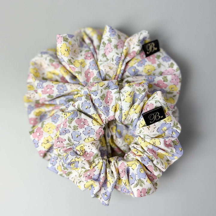 Cotton Scrunchie in Spring Fling