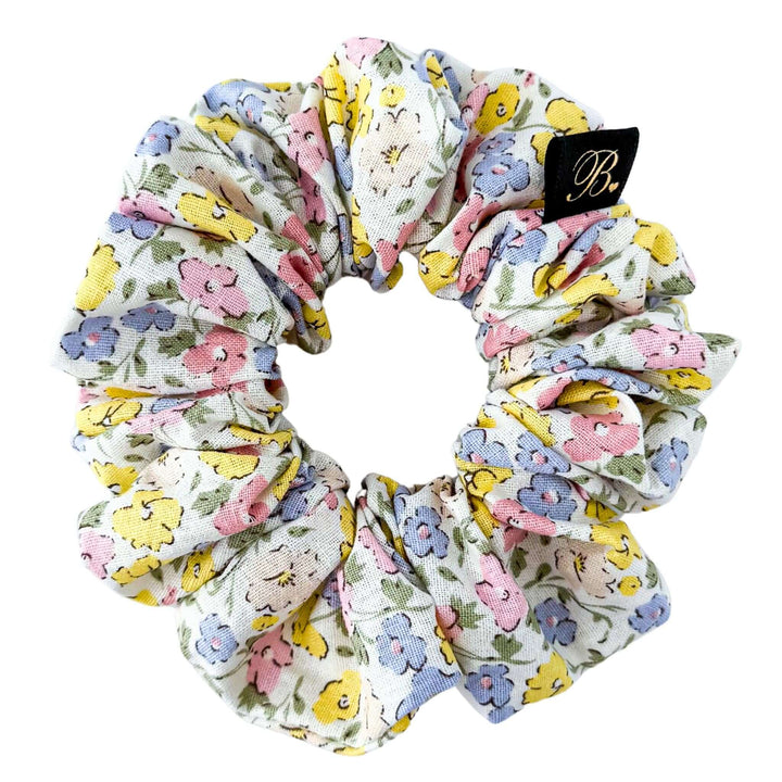 Cotton Scrunchie in Spring Fling