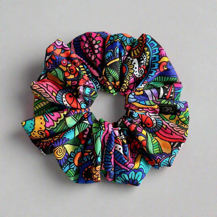 Cotton Scrunchie in Flor Bonita