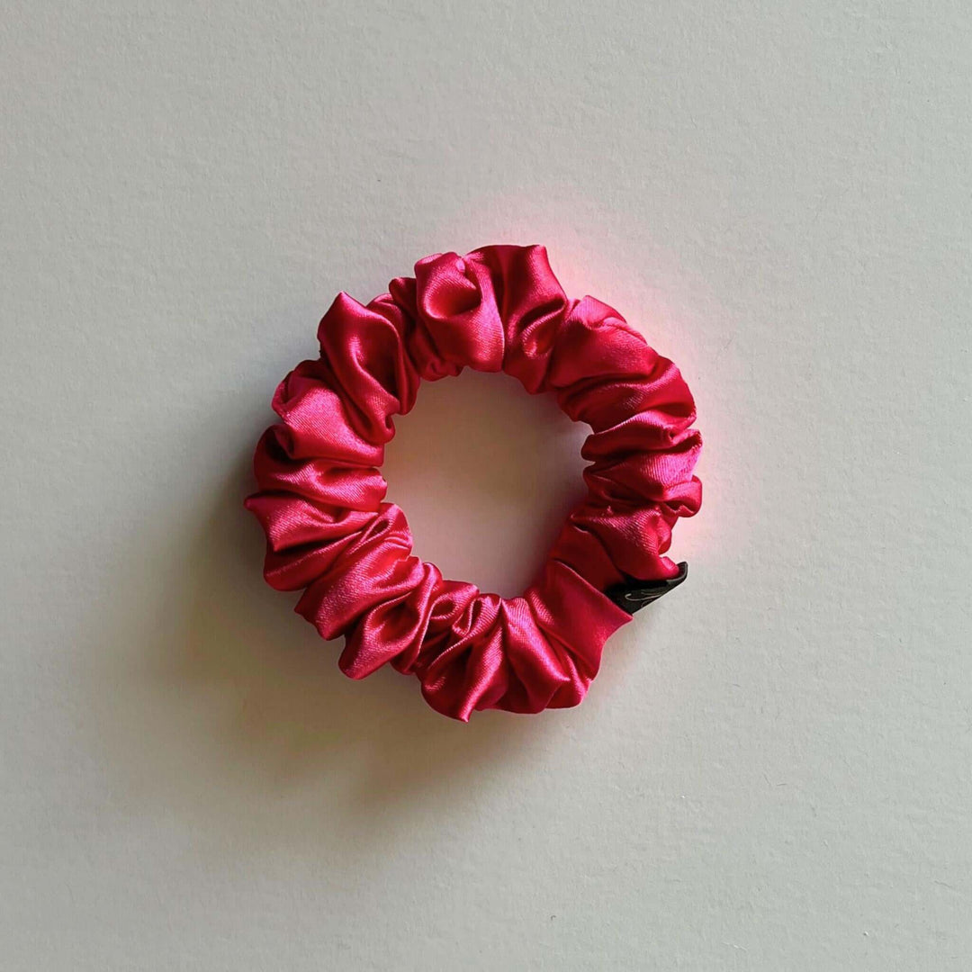Satin Scrunchie in Barbie Girl