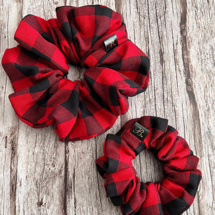 Buffalo Plaid Scrunchie