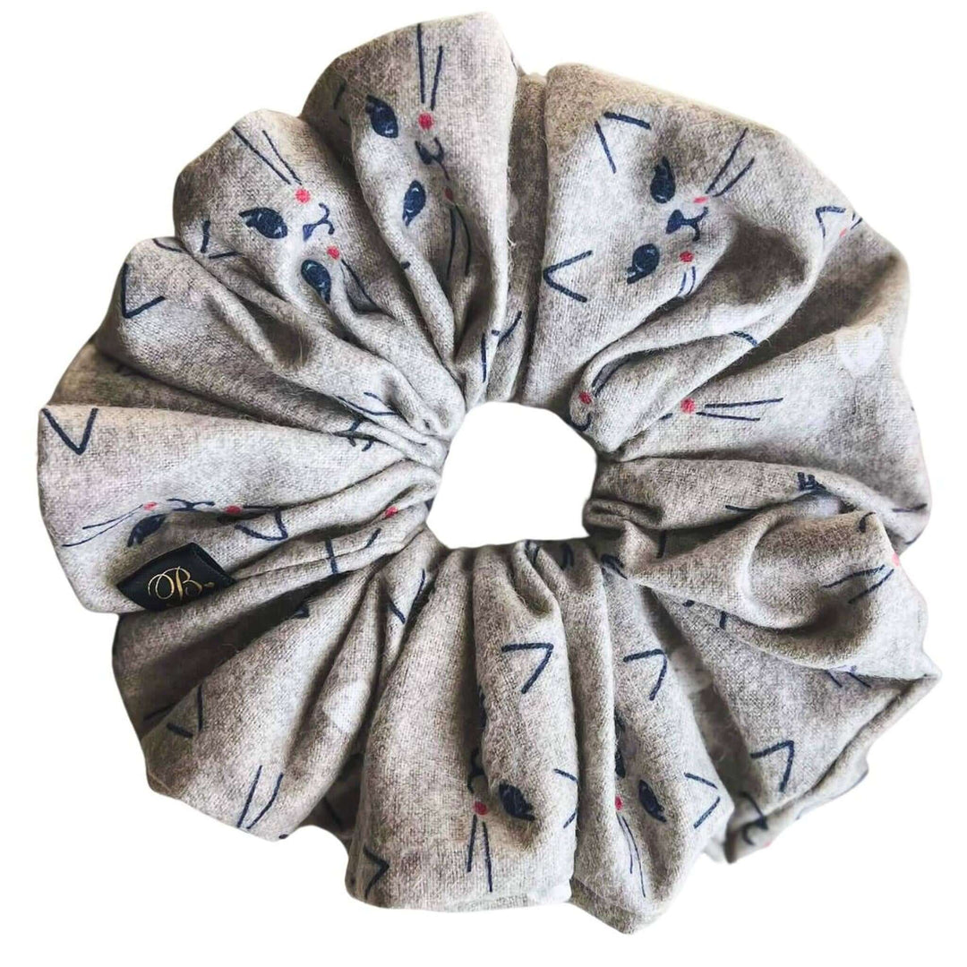XL Cotton Scrunchie in Kitty