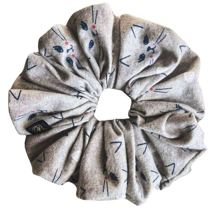 XL Cotton Scrunchie in Kitty