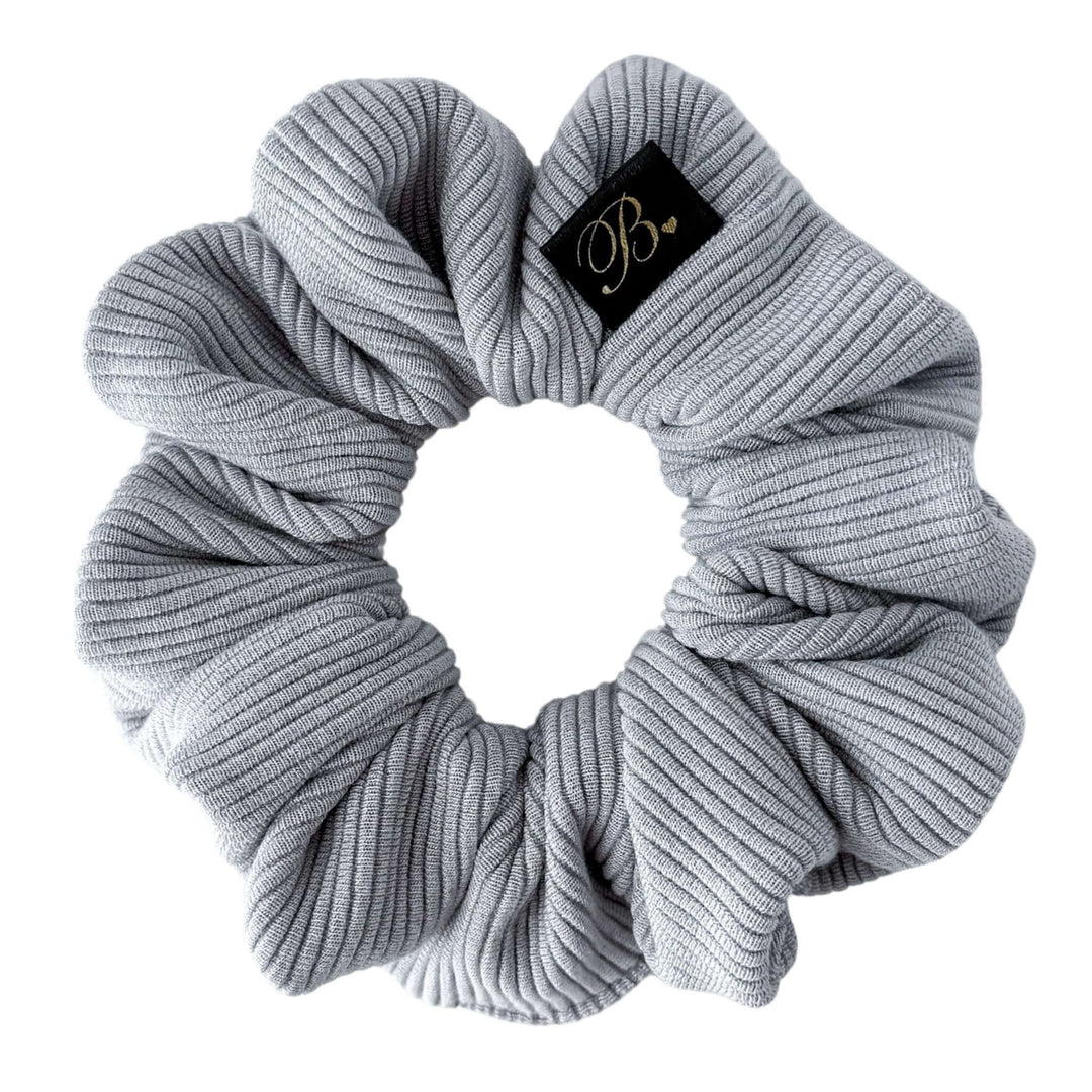 Ribbed Scrunchie in Stormy