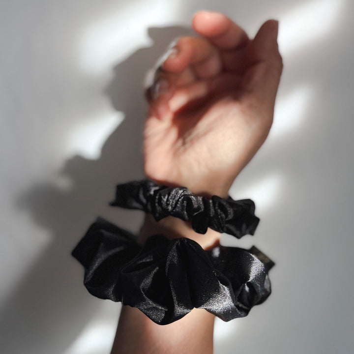 Pink Hair Claw & Satin Scrunchie Gift Hair Accessory Set for Women Bridesmaid Box Birthday Gift for Her Handmade Scrunchies Babe Claw Clip